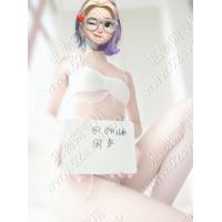 熙玥性感白色三件套装