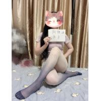 小樱蓝色渐变连体丝袜