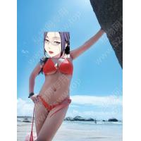 桃桃红色性感套装